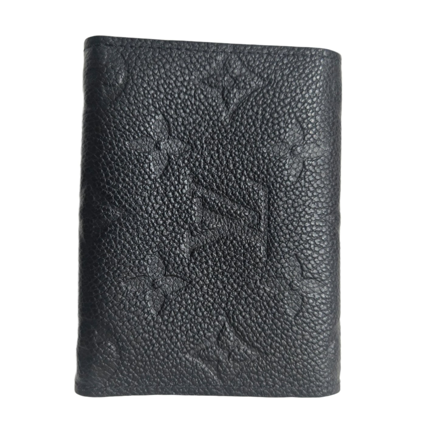 Louis Vuitton Wallet/Coin Case Monogram Empreinte Porte Monnaie Rosari Noir