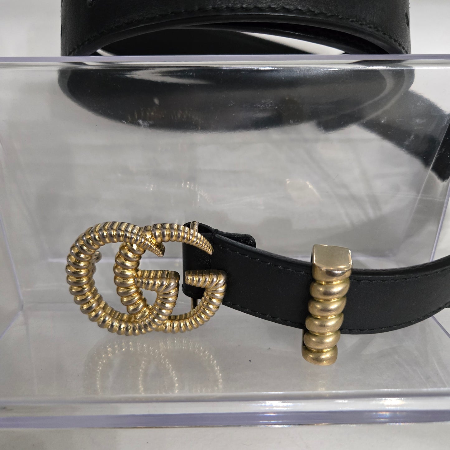 Gucci Interlocking G Belt Black - Like New!