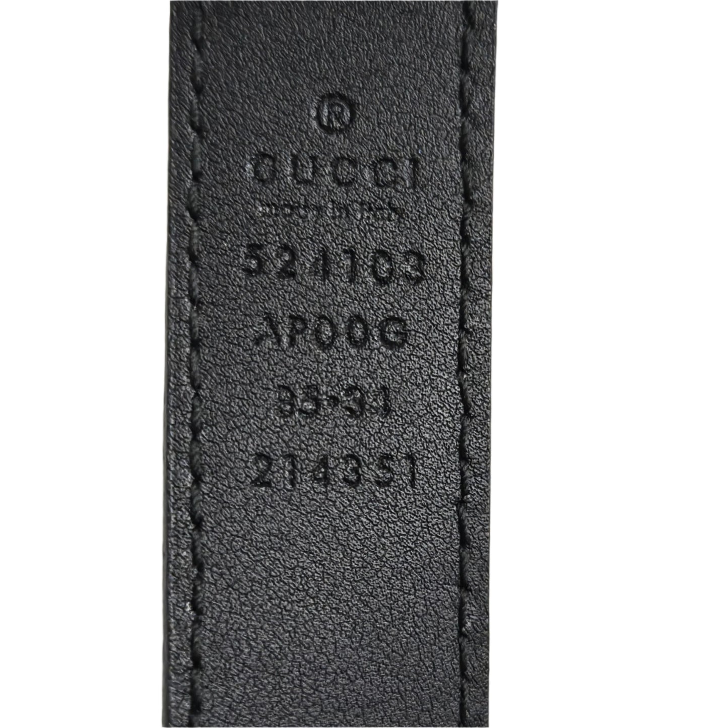 Gucci Interlocking G Belt Black - Like New!