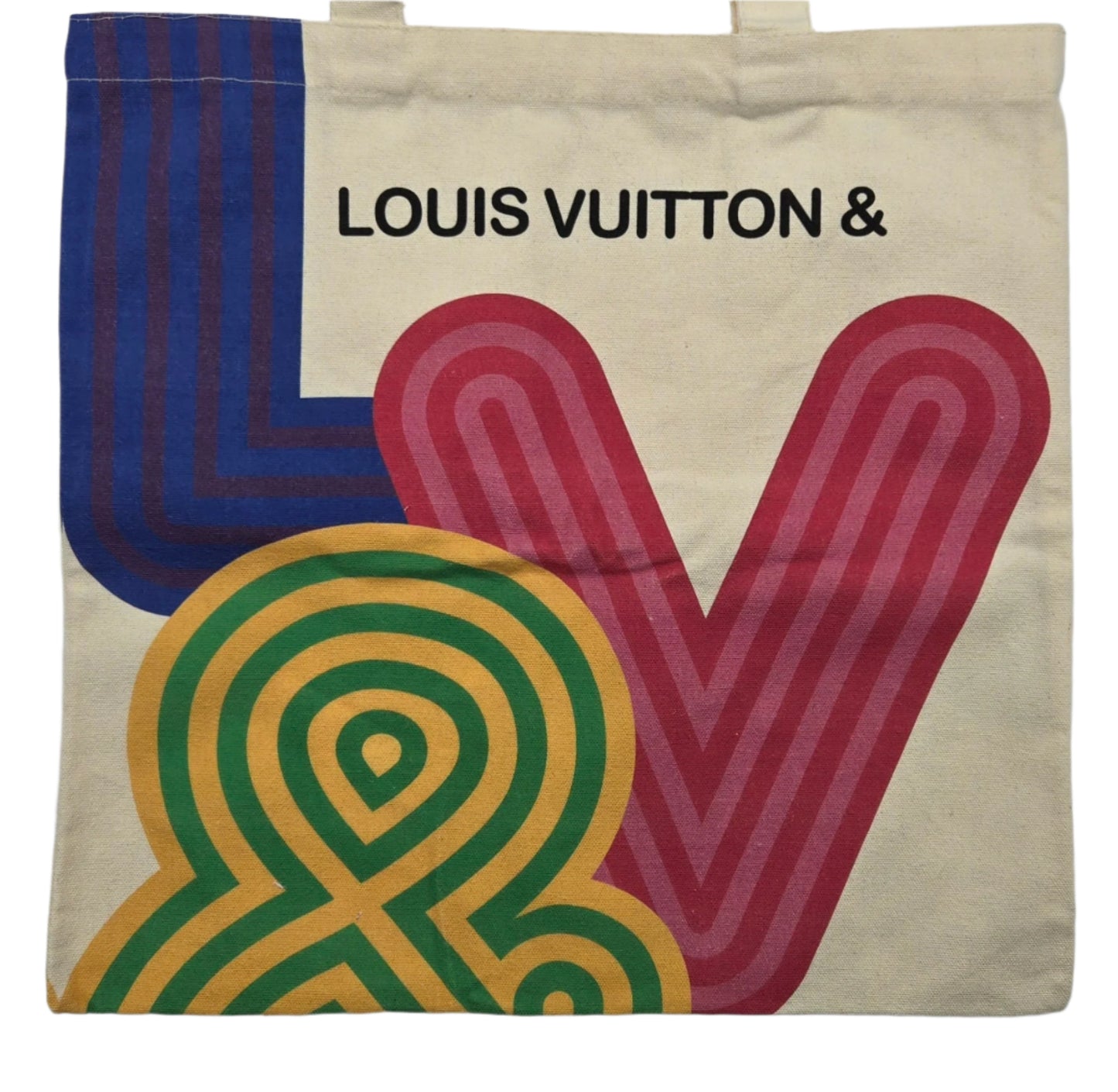 NEW - Louis Vuitton & Collaboration Exhibition City Tote Canvas Limited Edition from 2021-2022