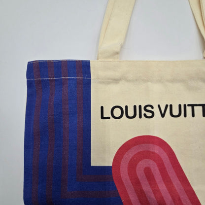 NEW - Louis Vuitton & Collaboration Exhibition City Tote Canvas Limited Edition from 2021-2022