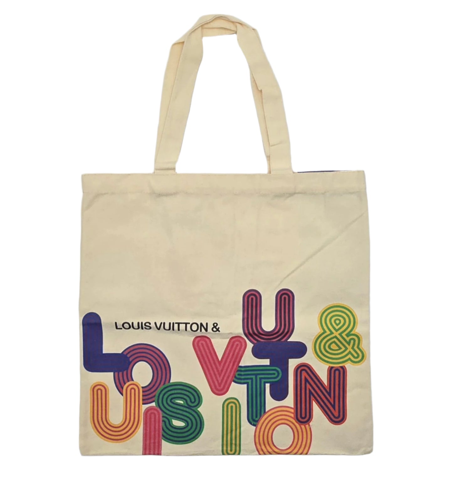 NEW - Louis Vuitton & Collaboration Exhibition City Tote Canvas Limited Edition from 2021-2022
