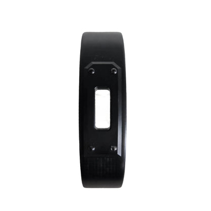 Hermes Kelly Aluminum Bangle Cuff Bracelet Black