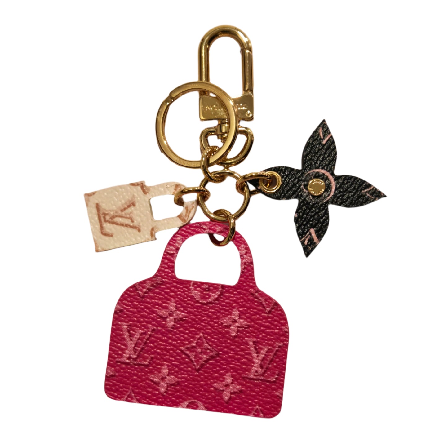 LOUIS VUITTON Louis Vuitton Illustre Back to School Alma Monogram Keychain