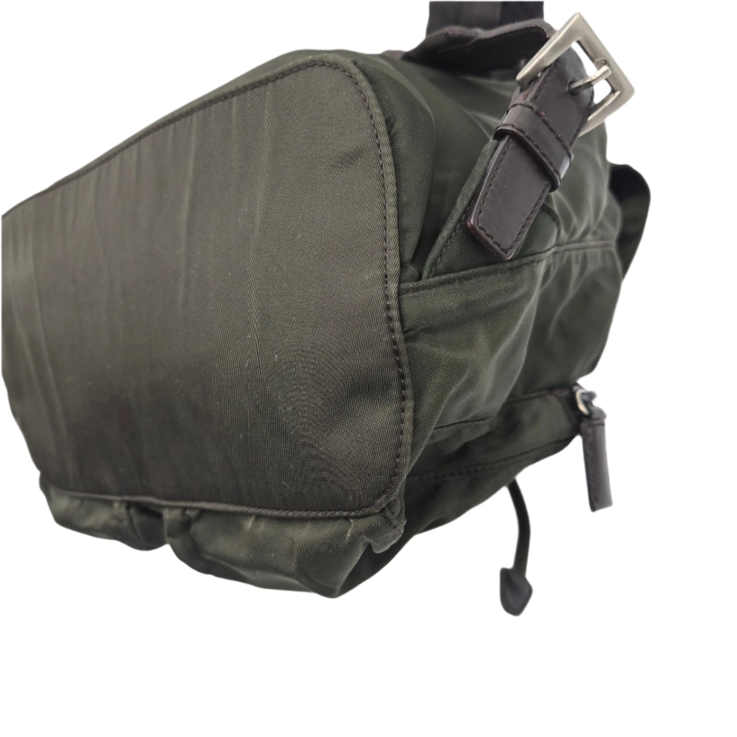 Prada Green Backpack Rucksack Nylon