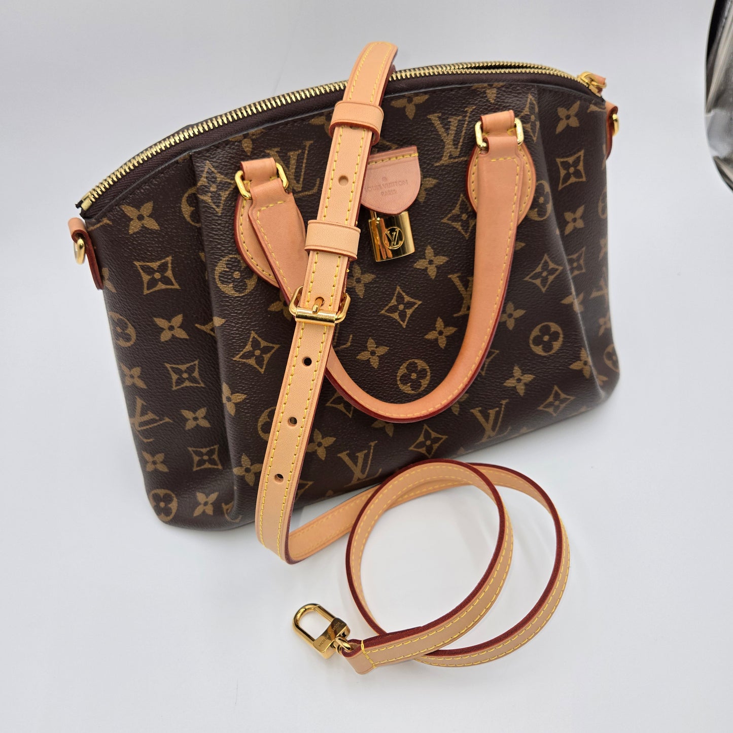 Louis Vuitton Rivoli PM Handbag/Shoulder, Crossbody Bag Monogram