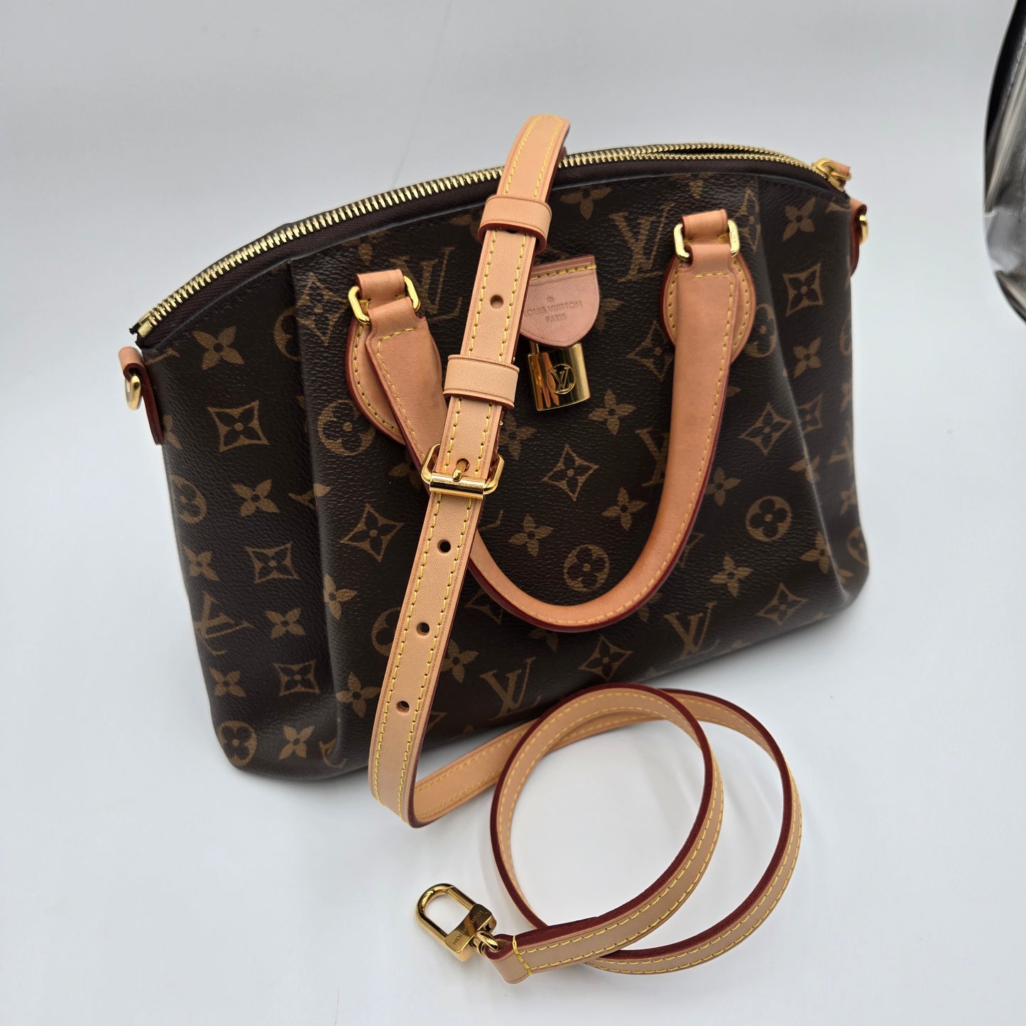 Louis Vuitton Rivoli PM Handbag/Shoulder, Crossbody Bag Monogram