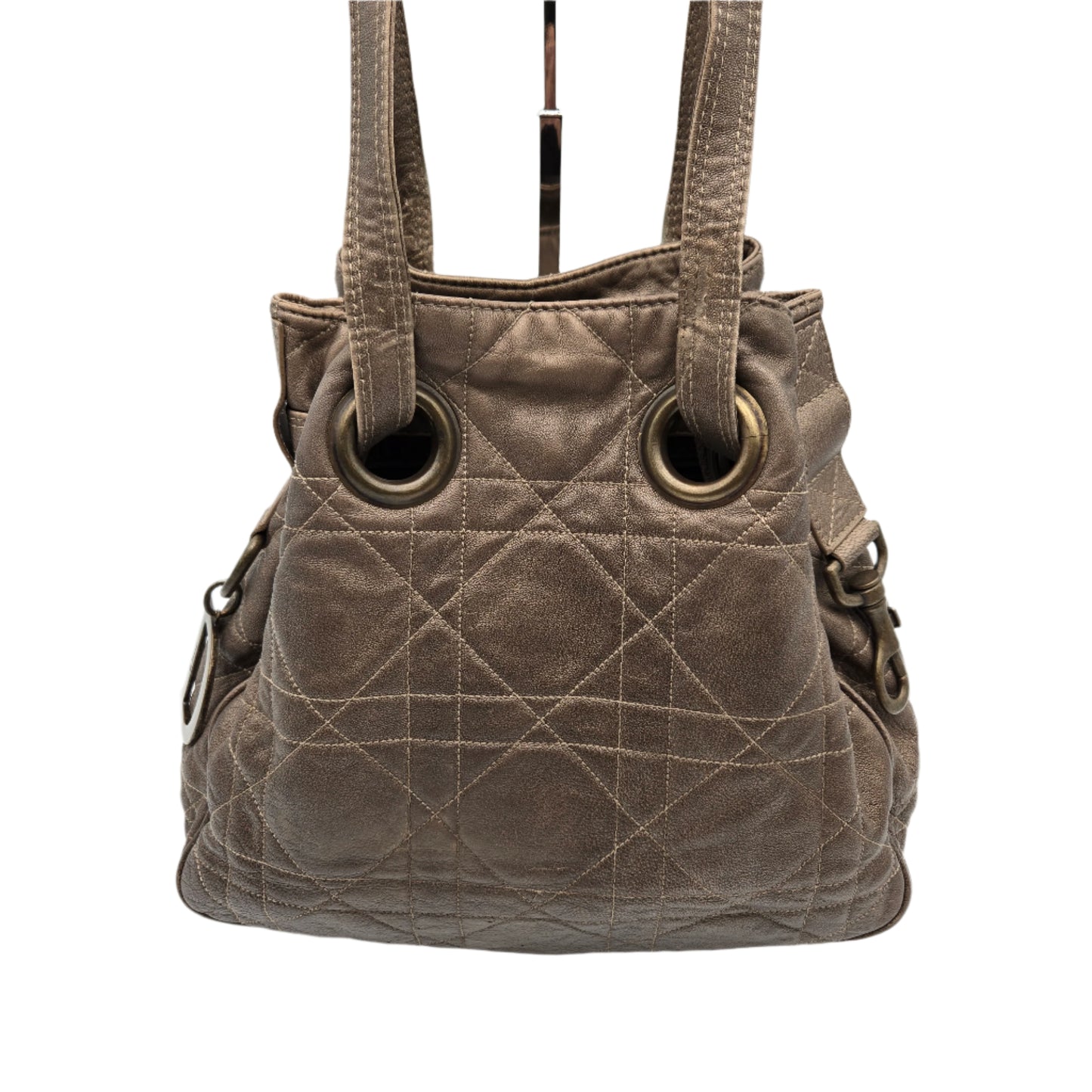 Christian Dior Cannage Bucket Bag - VINTAGE