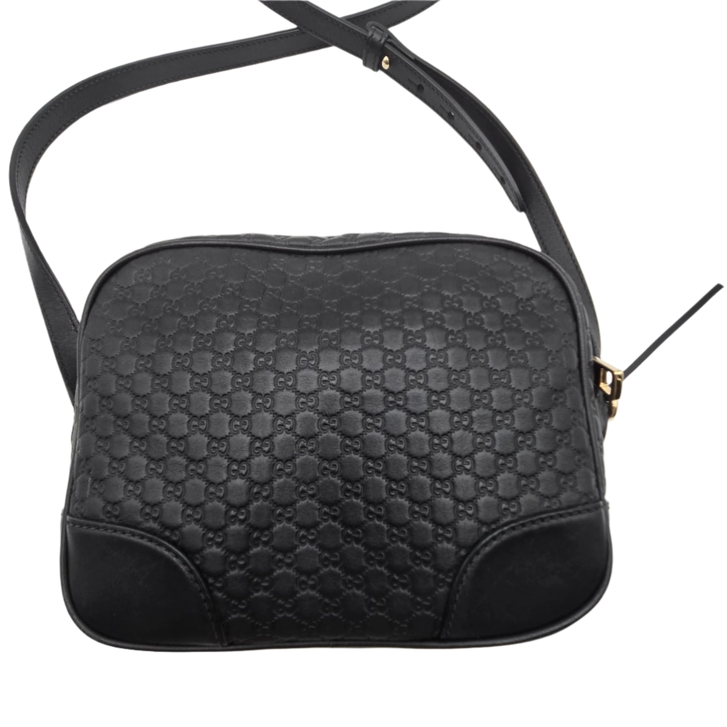 Gucci Microguccissima Leather Bree Black Crossbody