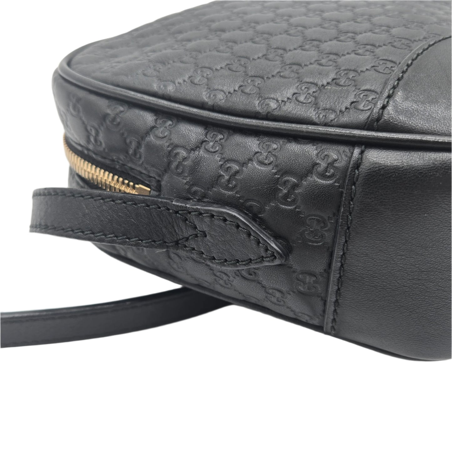 Gucci Microguccissima Leather Bree Black Crossbody