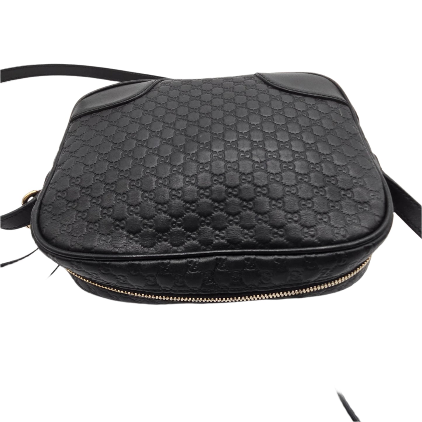 Gucci Microguccissima Leather Bree Black Crossbody