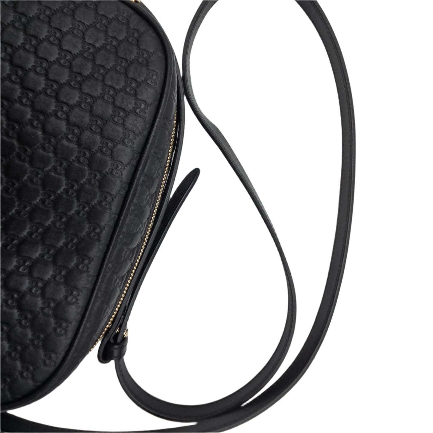 Gucci Microguccissima Leather Bree Black Crossbody