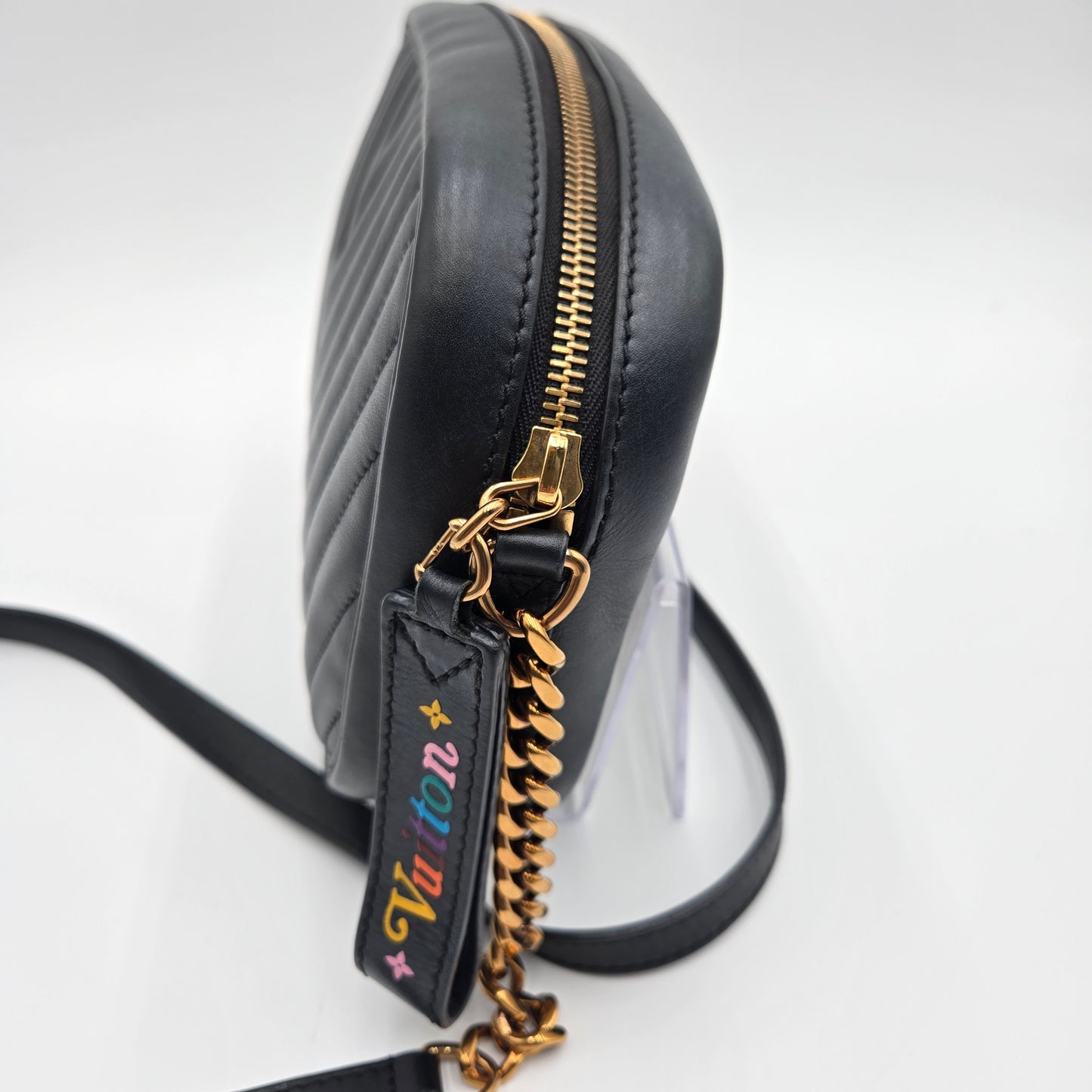 Louis Vuitton Black Camera Bag Wave Crossbody PM - LIMITED EDITION