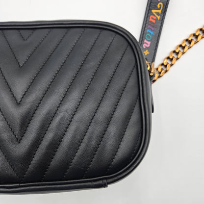 Louis Vuitton Black Camera Bag Wave Crossbody PM - LIMITED EDITION