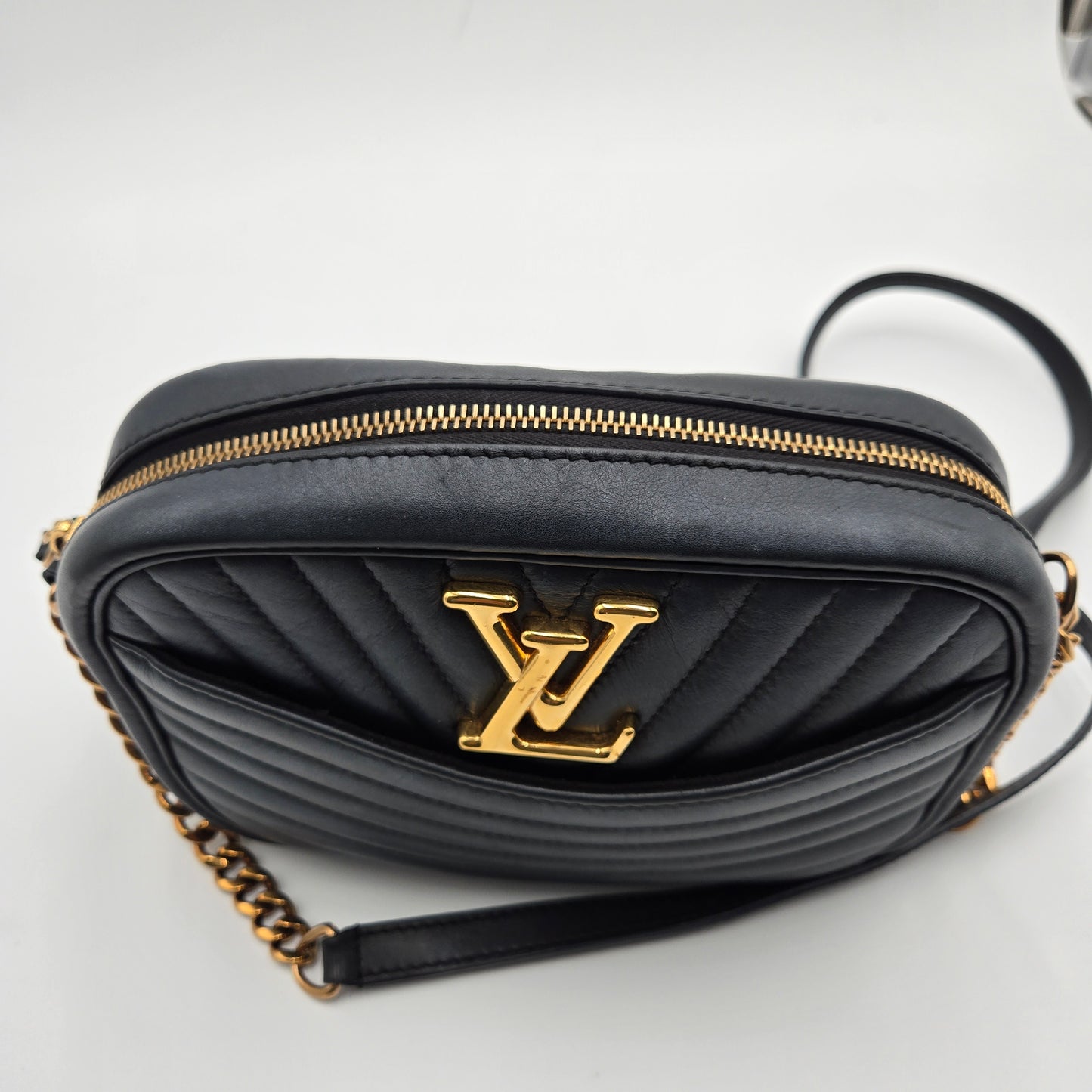 Louis Vuitton Black Camera Bag Wave Crossbody PM - LIMITED EDITION