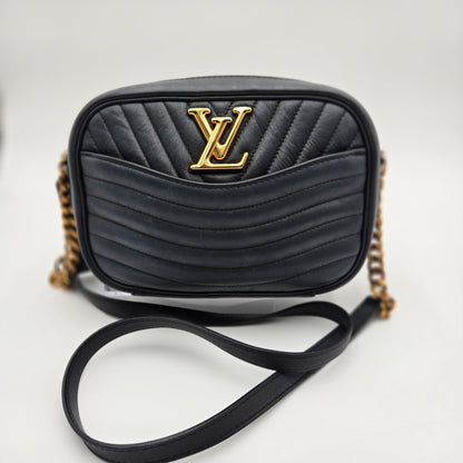 Louis Vuitton Black Camera Bag Wave Crossbody PM - LIMITED EDITION