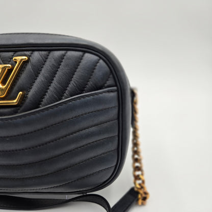 Louis Vuitton Black Camera Bag Wave Crossbody PM - LIMITED EDITION