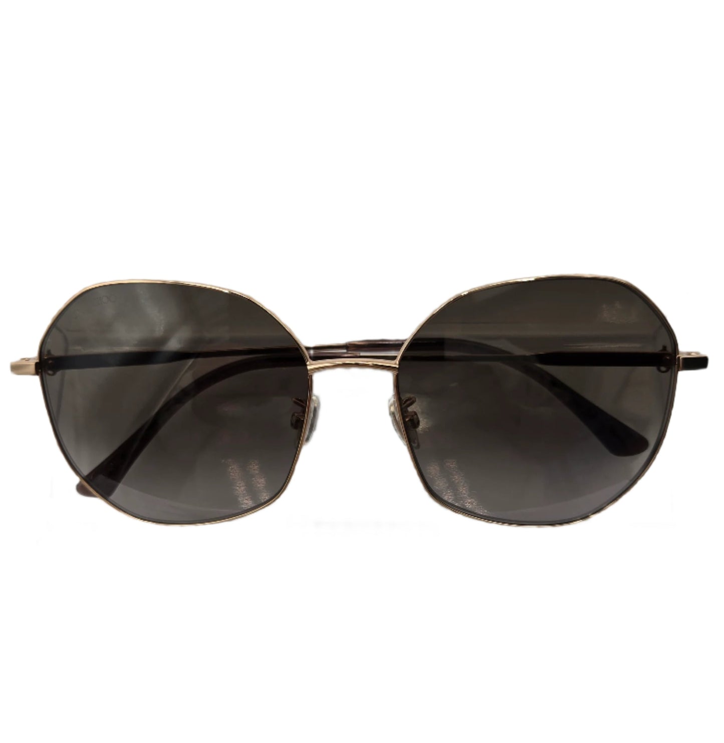 JIMMY CHOO sunglasses Brown Gold Brown Smoke Len Stainless Steel ASTRA