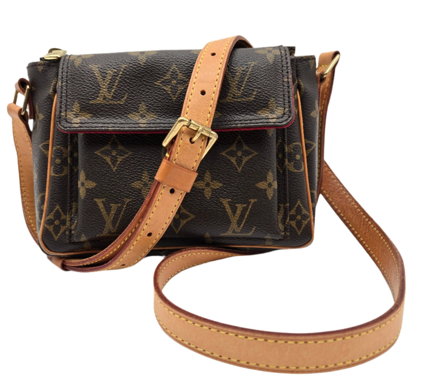 Louis Vuitton Monogram Vivacite PM Monogram Crossbody Shoulder Bag