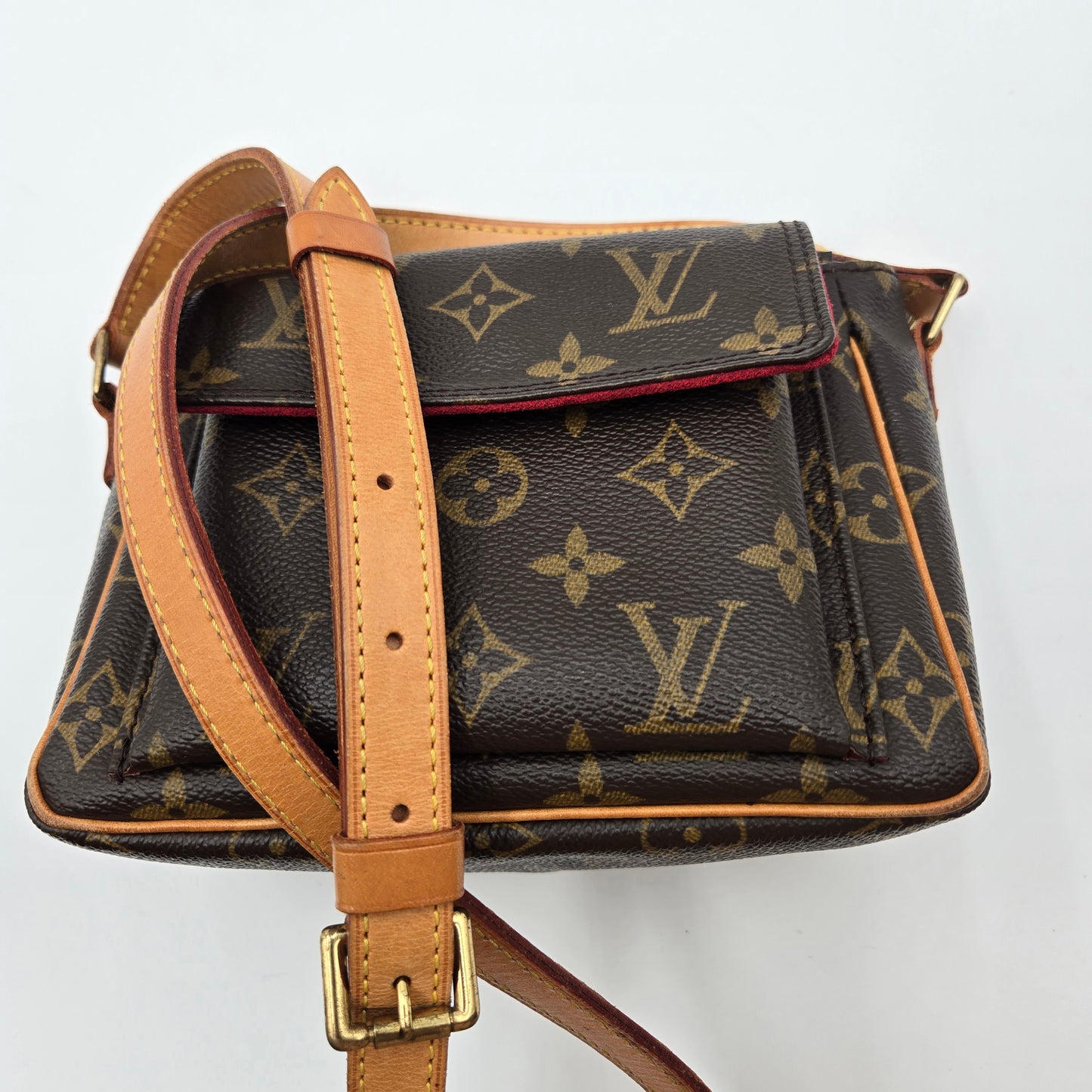 Louis Vuitton Monogram Vivacite PM Monogram Crossbody Shoulder Bag