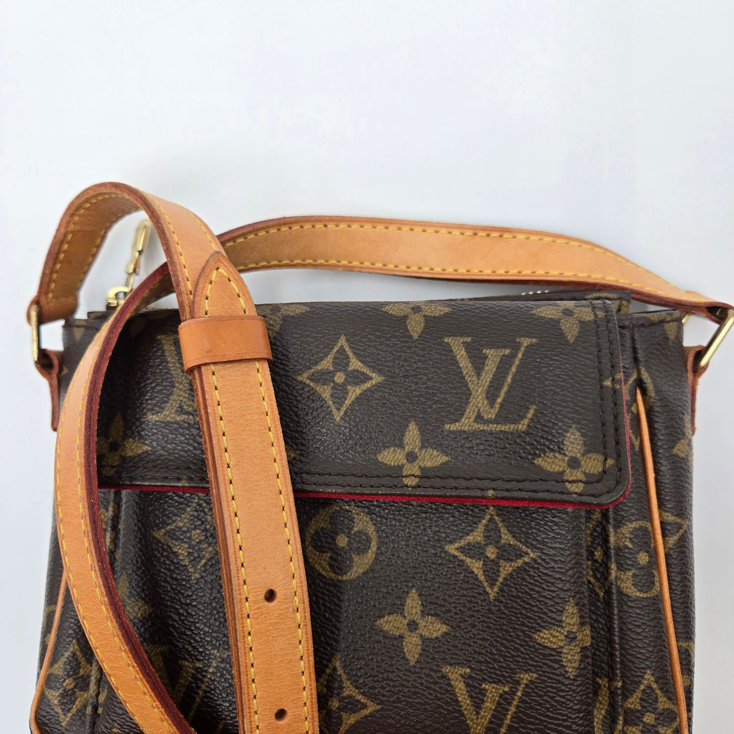 Louis Vuitton Monogram Vivacite PM Monogram Crossbody Shoulder Bag