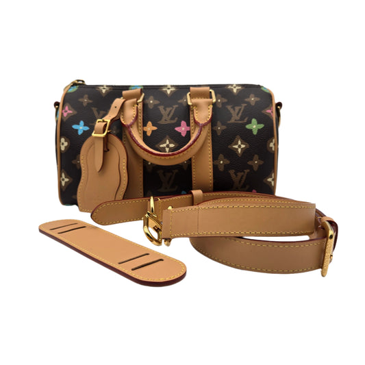 LOUIS VUITTON M24849 Monogram Craggy Keepall Bandouliere 25 Mini Boston Brown  - LIMITED EDITION