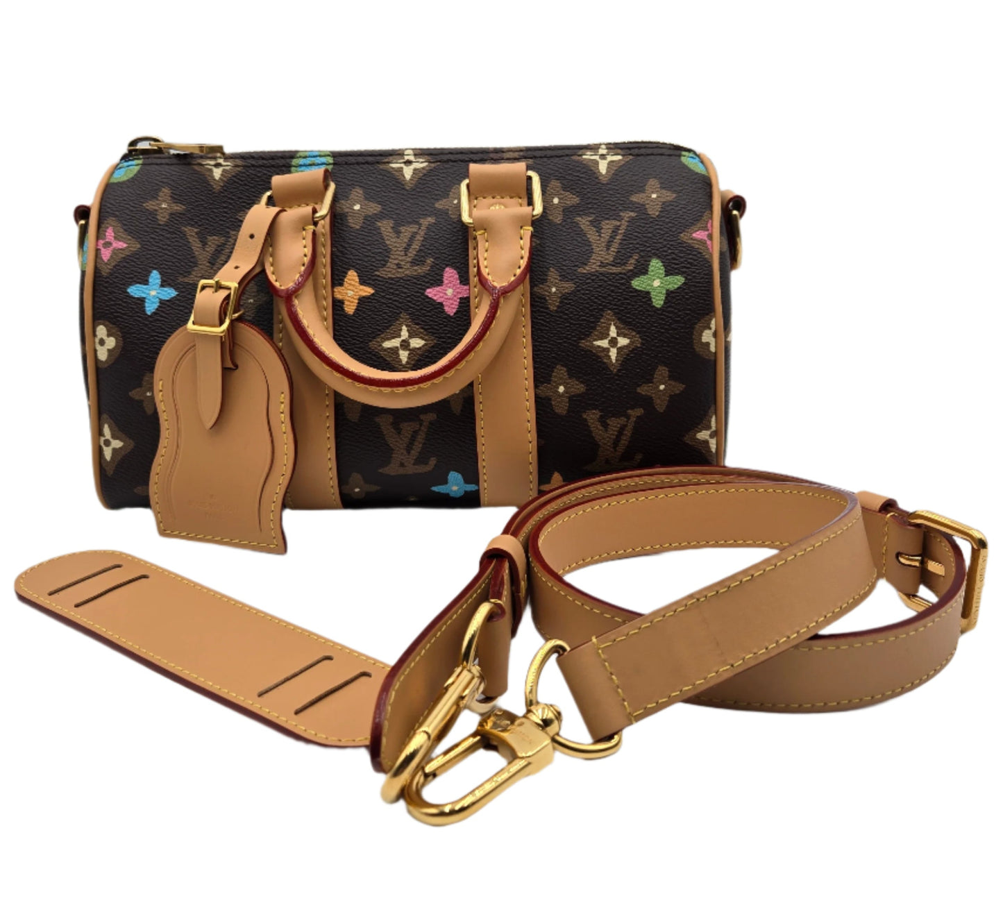 LOUIS VUITTON M24849 Monogram Craggy Keepall Bandouliere 25 Mini Boston Brown  - LIMITED EDITION