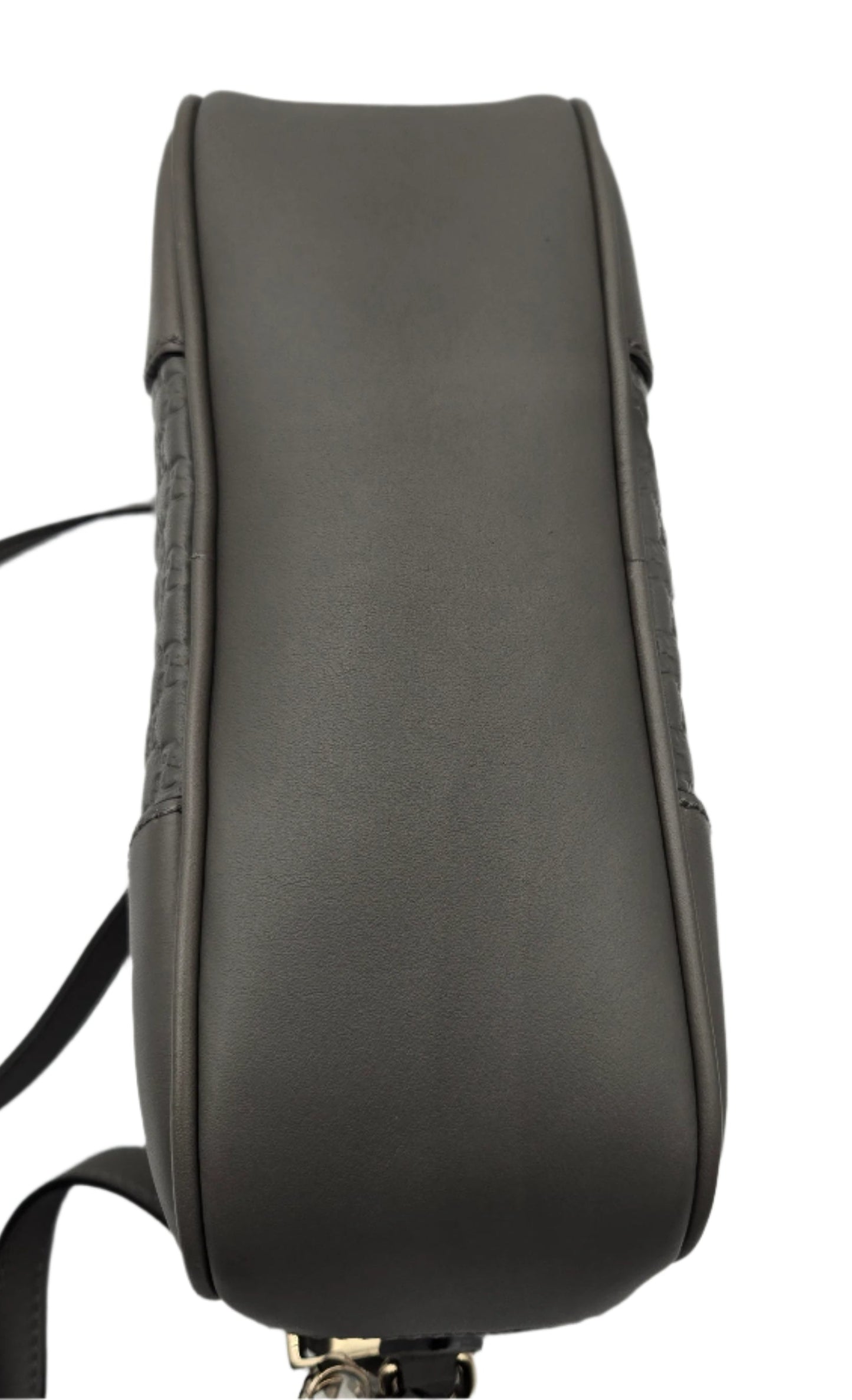 Gucci Microguccissima Leather Bree Grey Crossbody - LIKE NEW