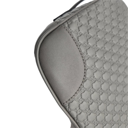 Gucci Microguccissima Leather Bree Grey Crossbody - LIKE NEW