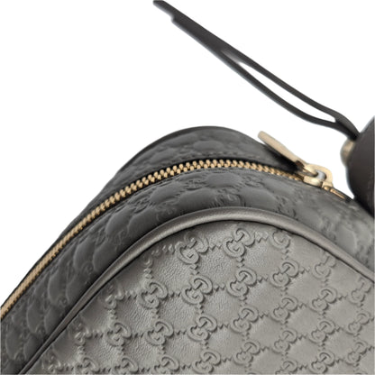 Gucci Microguccissima Leather Bree Grey Crossbody - LIKE NEW