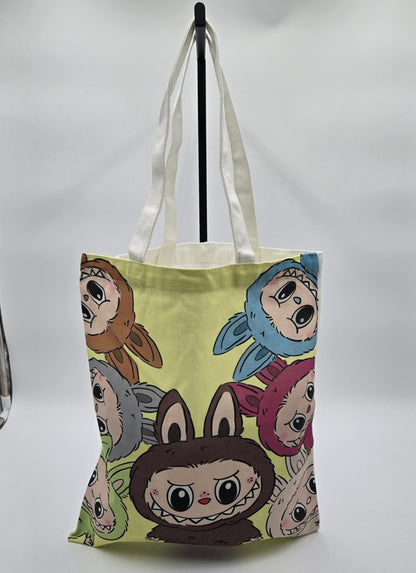 LABUBU TOTE WHITE