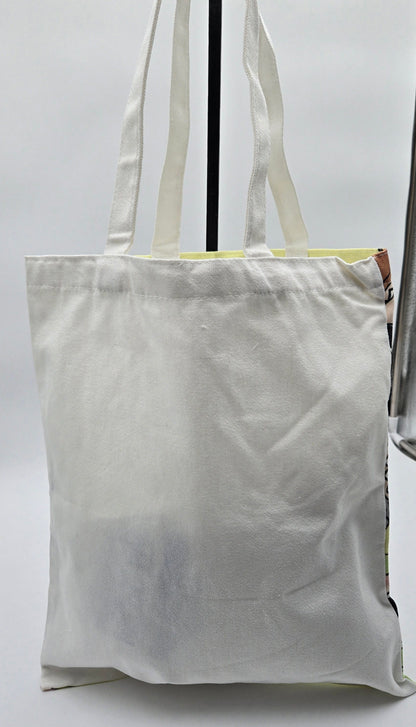 LABUBU TOTE WHITE