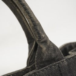 Prada Mini Tote Bag Canapa Denim Black - COA included