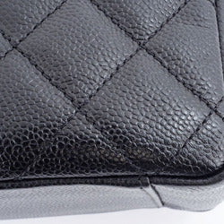 Chanel Caviar Skin GST Chain Tote Bag / Silver Hardware A50955 - COA Included