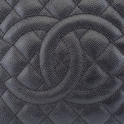 Chanel Caviar Skin GST Chain Tote Bag / Silver Hardware A50955 - COA Included