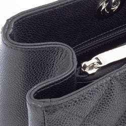 Chanel Caviar Skin GST Chain Tote Bag / Silver Hardware A50955 - COA Included