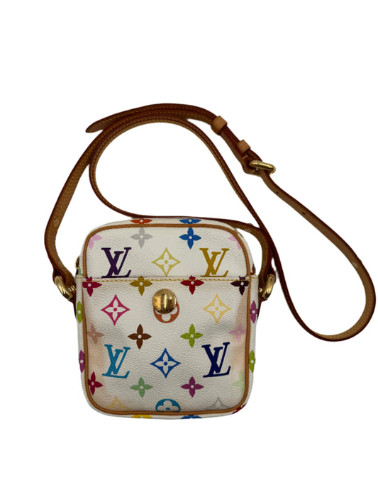 Louis Vuitton Monogram Multicolor Lift Shoulder Bag Pochette Blanc White