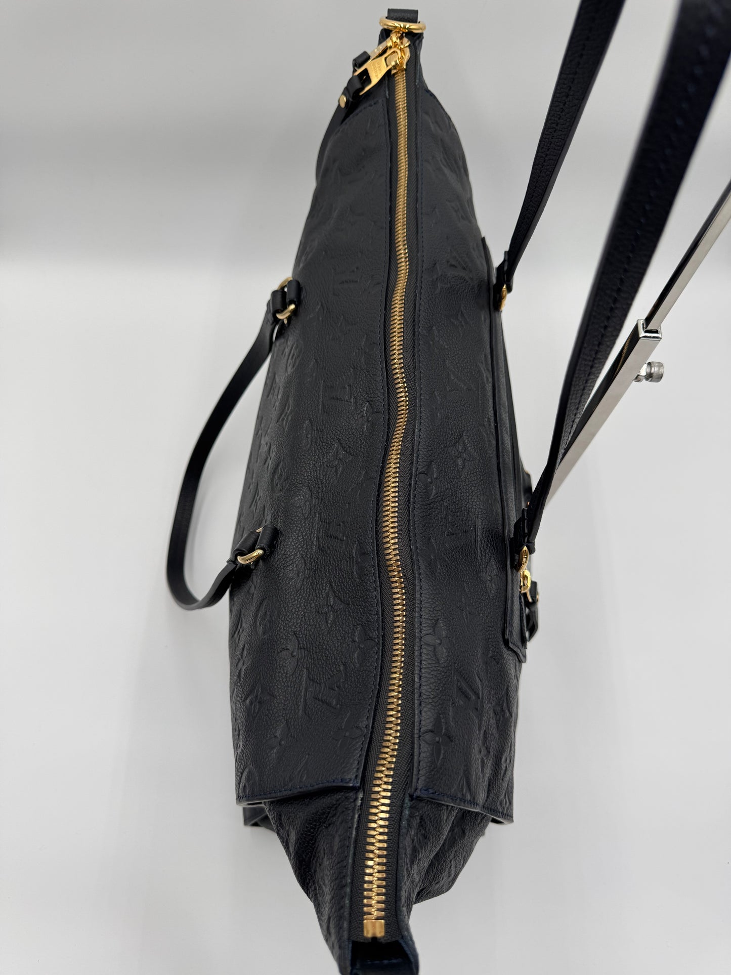 Louis Vuitton Monogram Empreinte Lumineuse GM - Infini Dark Navy Bag/Tote