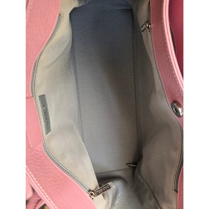 CHANEL Cerf Tote Pink Silver Hardware Series 20 - COA included