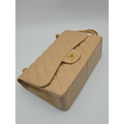 Chanel Jumbo Double Flap Caviar Beige SERIES