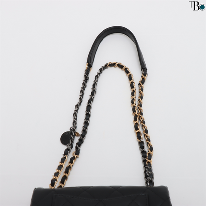 Chanel Coco Clips Flap Bag Embellished Quilted Lambskin Small - LIKE NEW