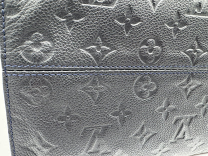 Louis Vuitton Monogram Empreinte Lumineuse GM - Infini Dark Navy Bag/Tote