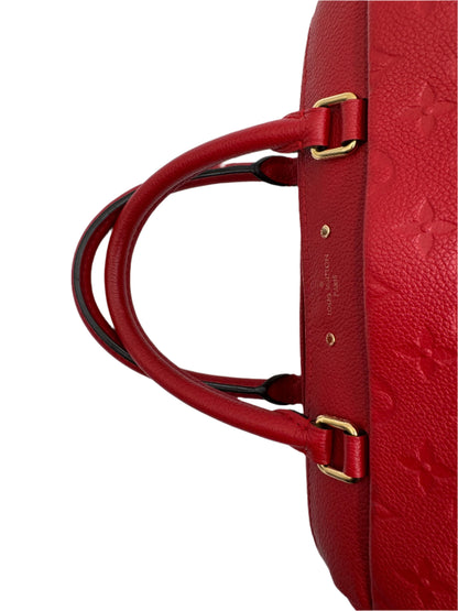 Louis Vuitton Speedy Bandouliere 25 Boston Bag Monogram Empreinte Scarlet (Red)