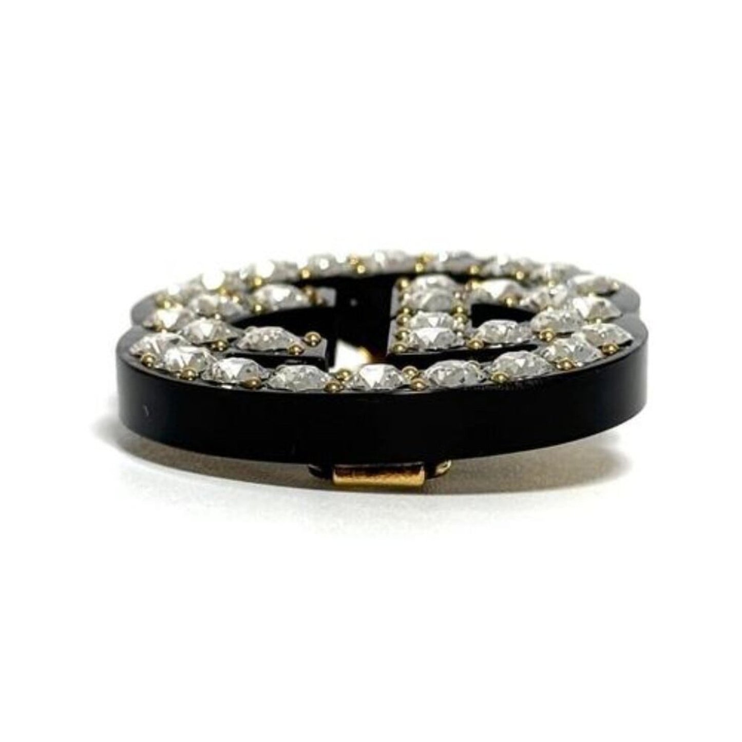 #107 - Gucci Women's Hairpin Hair Clip Barrette Double G
