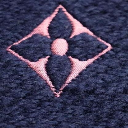 LOUIS VUITTON Echarpe Logomania Muffler/Scarf Navy Multi M70899 GM0138
