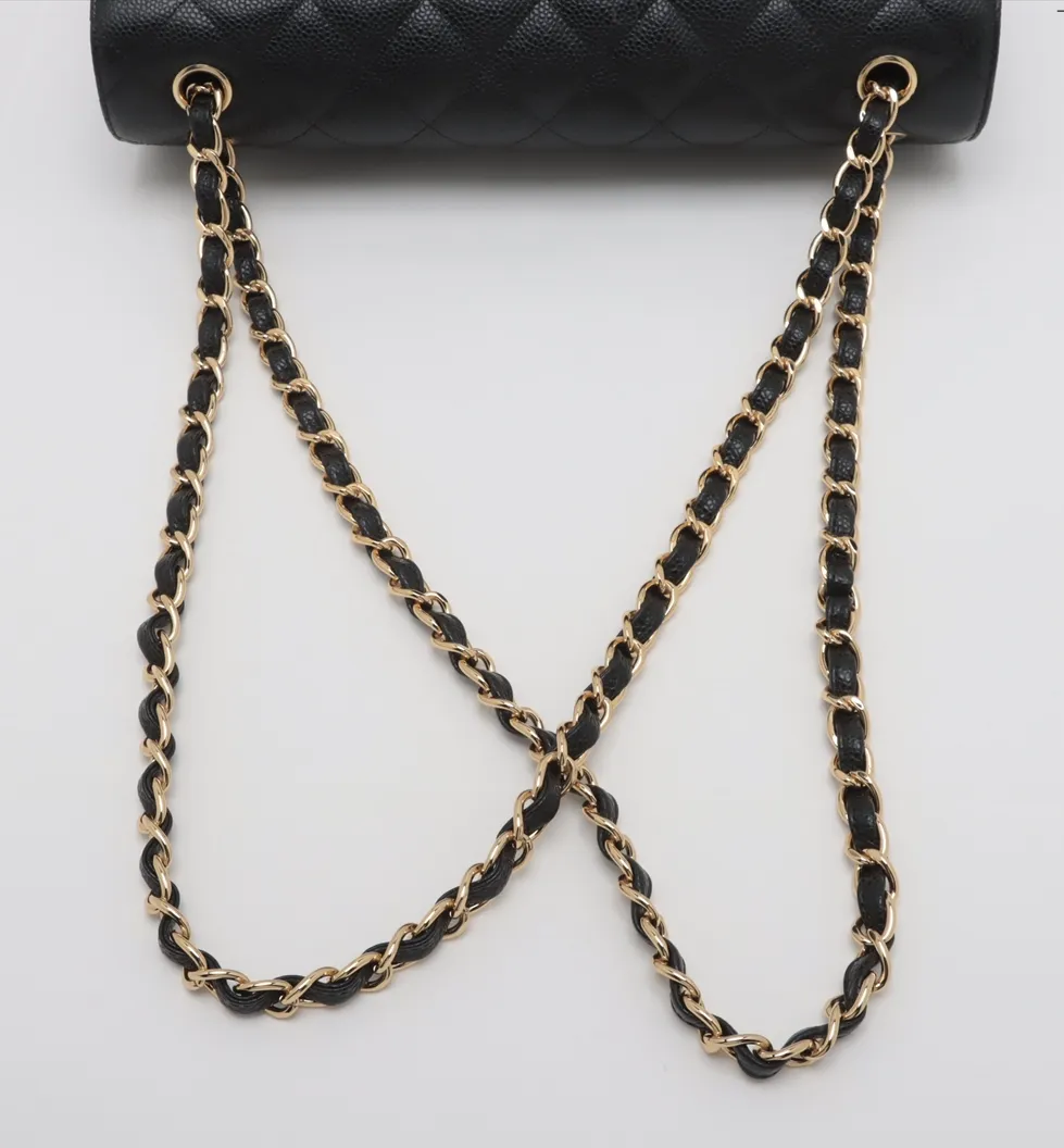 Chanel DEKAMATRASSE 30 Large Caviar Skin - COA included