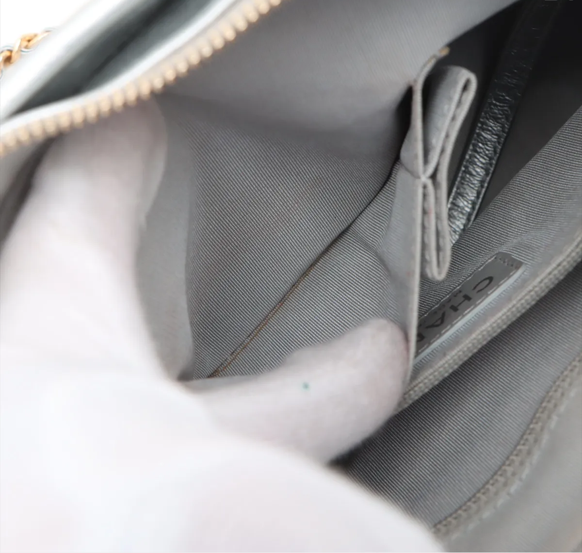 Chanel Gabrielle Doo Vintage calf Chain Shoulder Bag