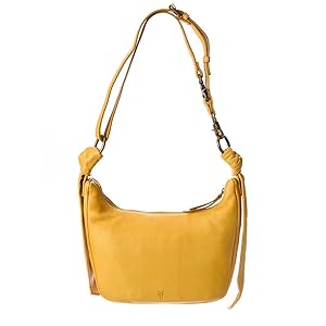 Frye Nora Knotted Crossbody Bag, Yellow