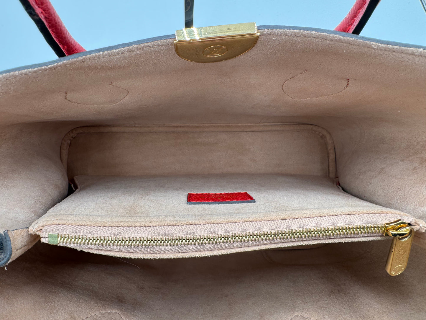 Louis Vuitton Monogram Flandrin Cerise Canvas Handbag - LIKE NEW