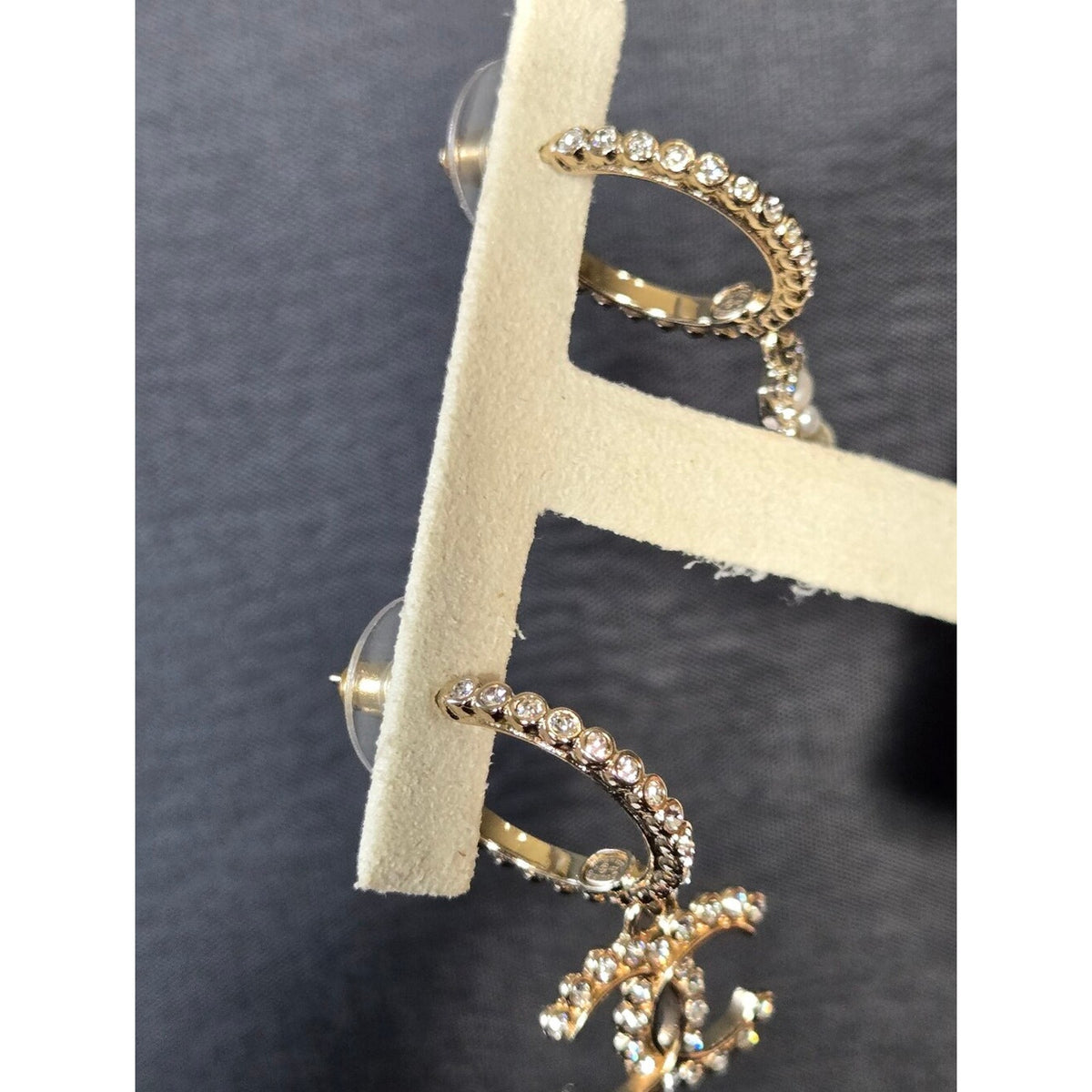 #192 - Chanel 2023 CC Logo & Perfume Bottle Drop Earrings